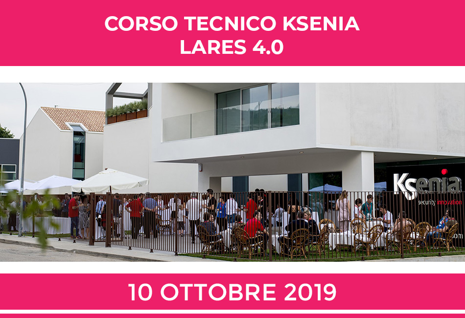 KSENIA LARES 4.0 CORSO TECNICO STARTUP 10 OTTOBRE